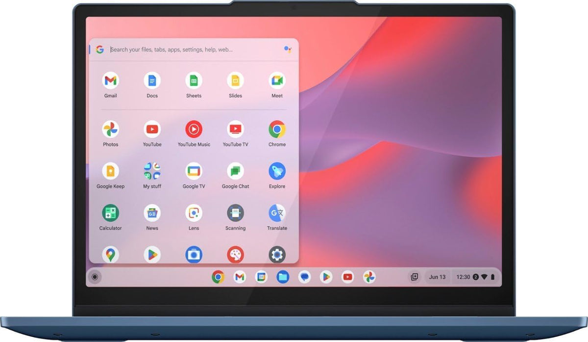 12.2" WUXGA Touch Screen Laptop, Intel Processor N100, 4GB Memory, 64GB eMMC Storage, Chrome OS, Abyss Blue U2969