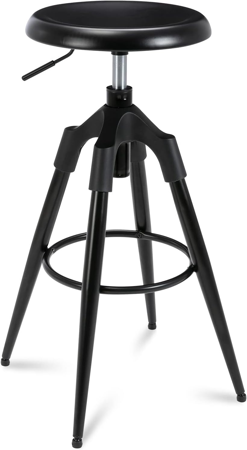 Gold Swivel Adjustable Bar Stool O354654