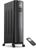 1500W Electric Oil Filled Radiator Heater with Remote Control K316355