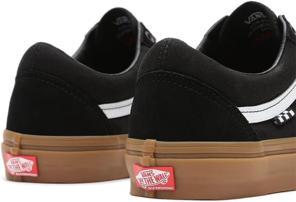 Black/Gum Skate Sneaker A985