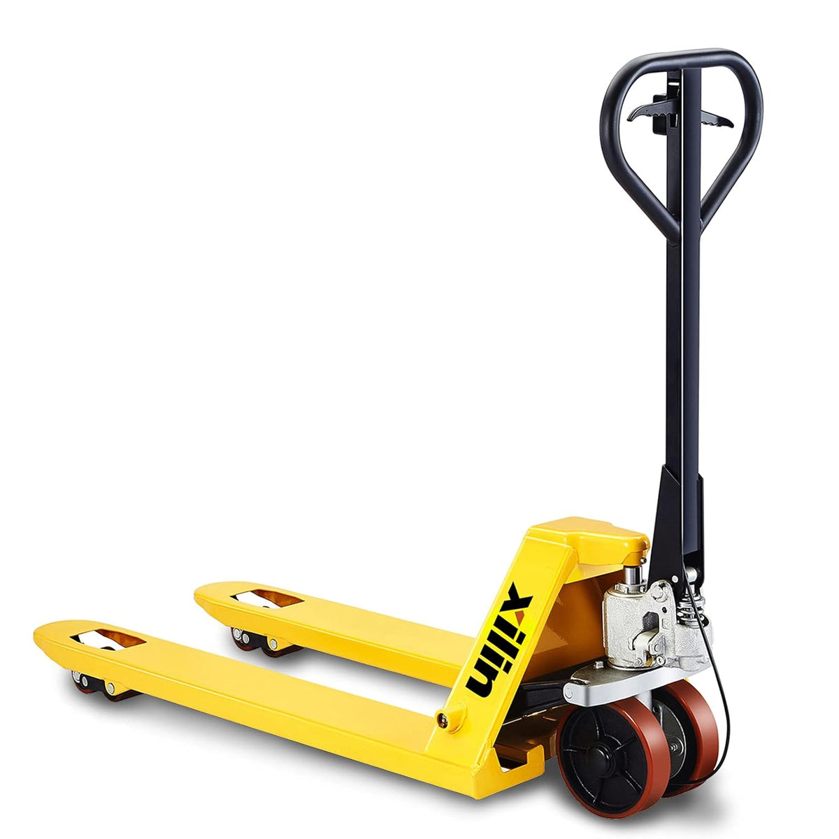 Pallet Jack Hand Pallet Truck 48 Lx27 W 5500lbs Capacity with Brake System Q797