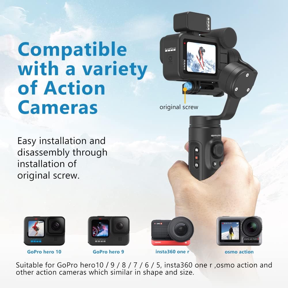 Handheld 3-Axis Gimbal Stabilizer with Tripod R54013