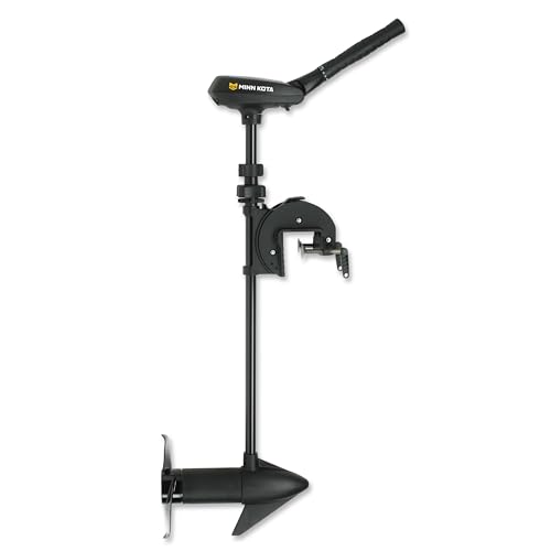 80lbs Thrust 42" Shaft Black Transom Mount Trolling Motor Y2180