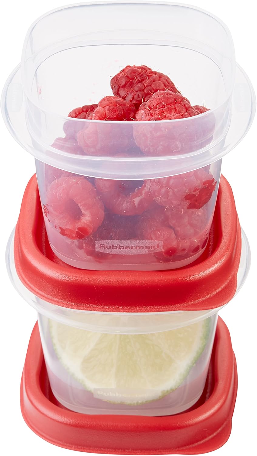 42 Piece Red Food Storage Containers J15191