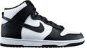 Black/White High Top Shoes Q169