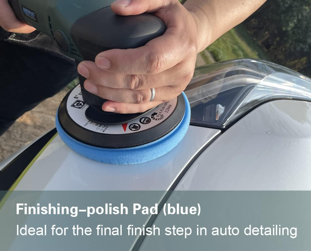 6 inch 750W Random Orbital Polisher Buffer with 6 Variable Speed D862