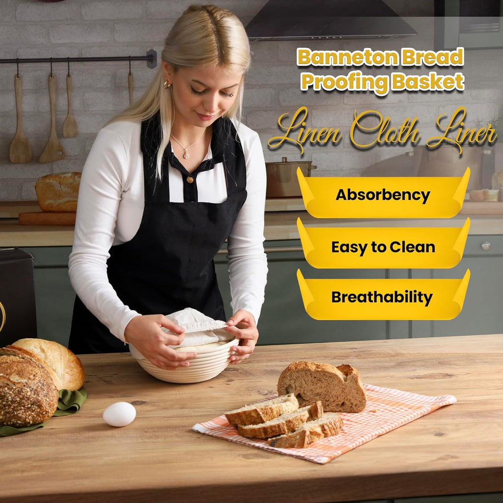 Round 9 inch Sourdough Proofing Basket P48599