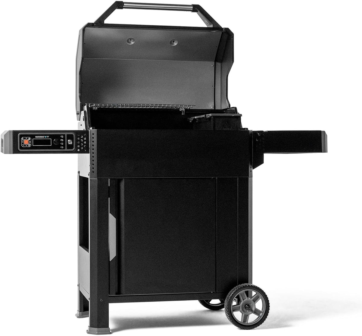 Black Digital Charcoal Grill and Smoker Combo O9947