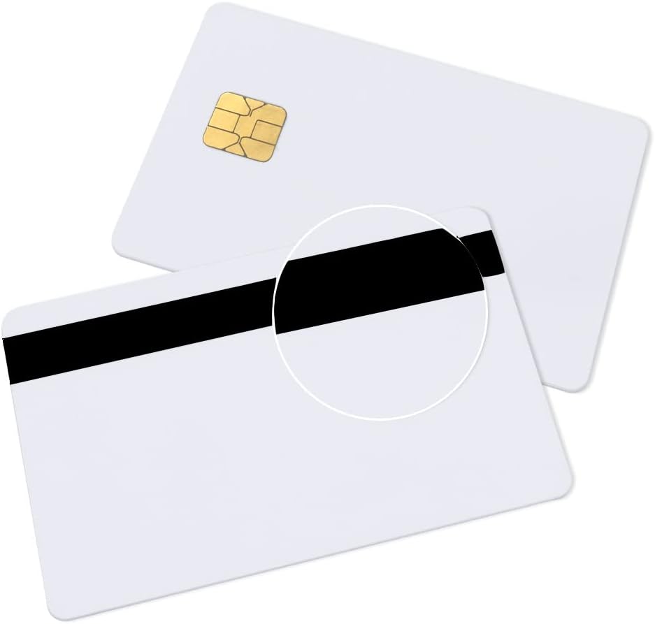 Java Card 80K EEPROM Smart Chip Card with Magnetic Stripe 3 Pack Z79296