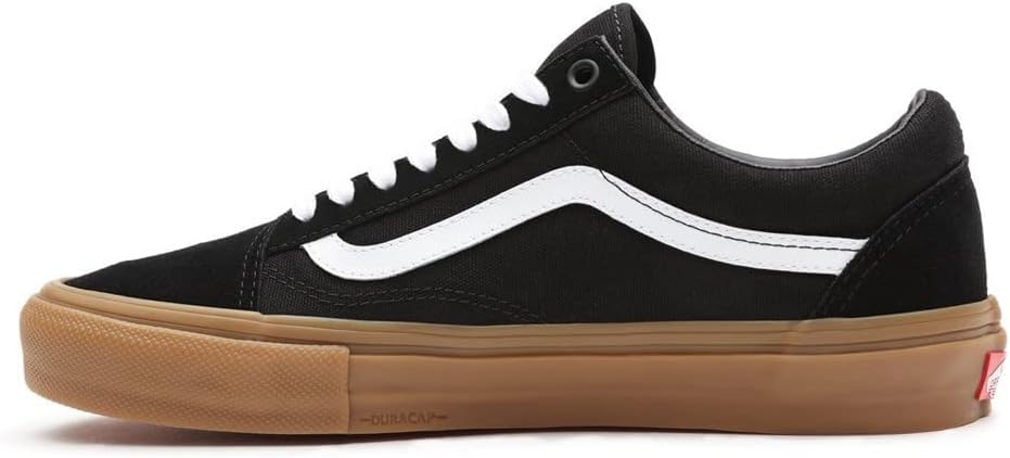 Black/Gum Skate Sneaker A985