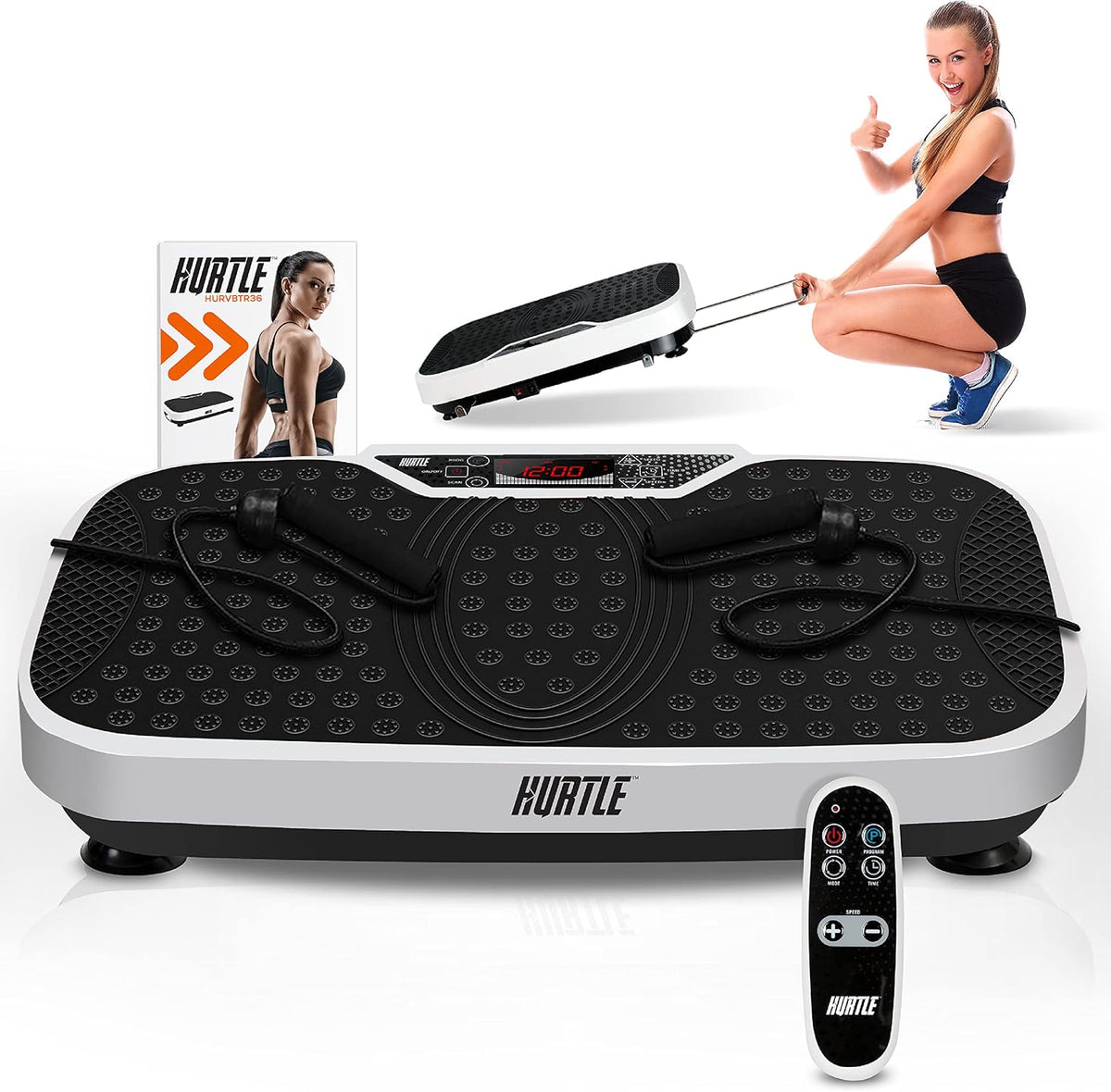 Vibration Platform Machine with Resistance Bands R980288
