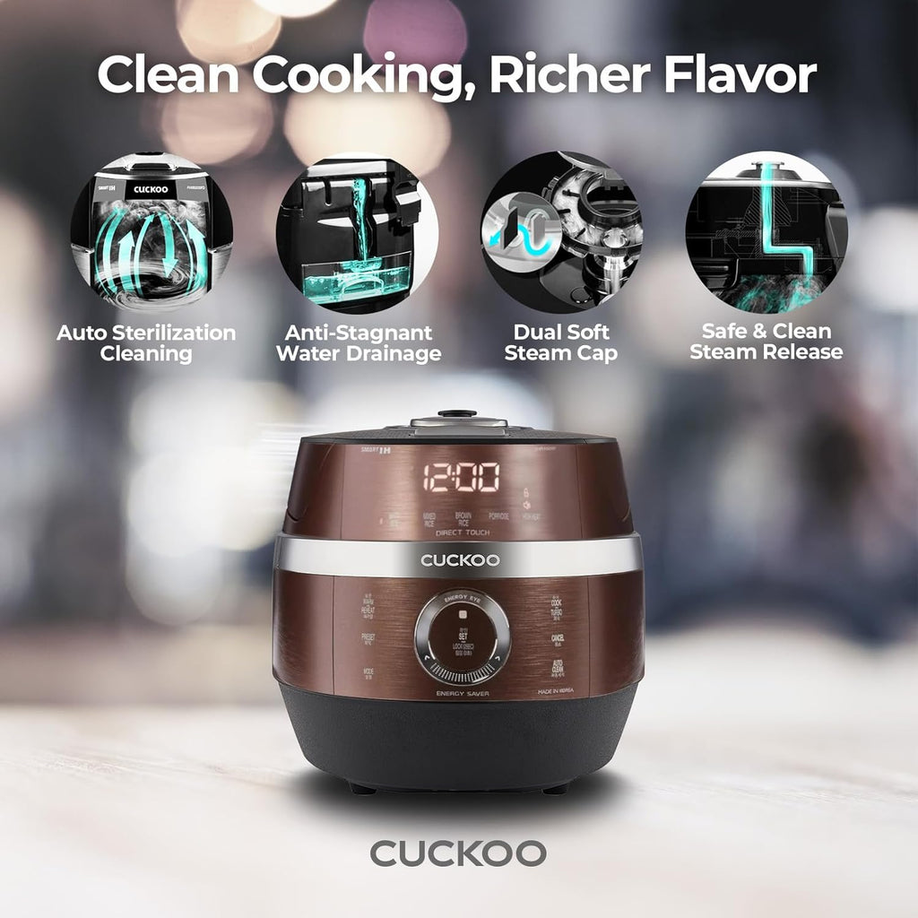 6-Cup Induction Heating Pressure Rice Cooker J9456