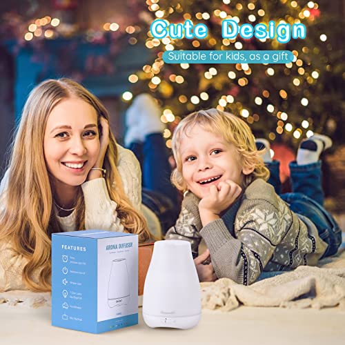 Colorful Essential Oil Diffuser with Adjustable Mist Mode C9906