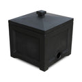 Black 100ft Garden Hose Bin D8435