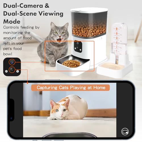 3L Automatic Cat Food Feeder with Camera U4469