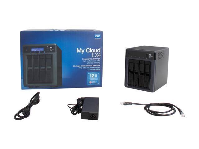 4-Bay NAS Server - 4 x 3 TB W915