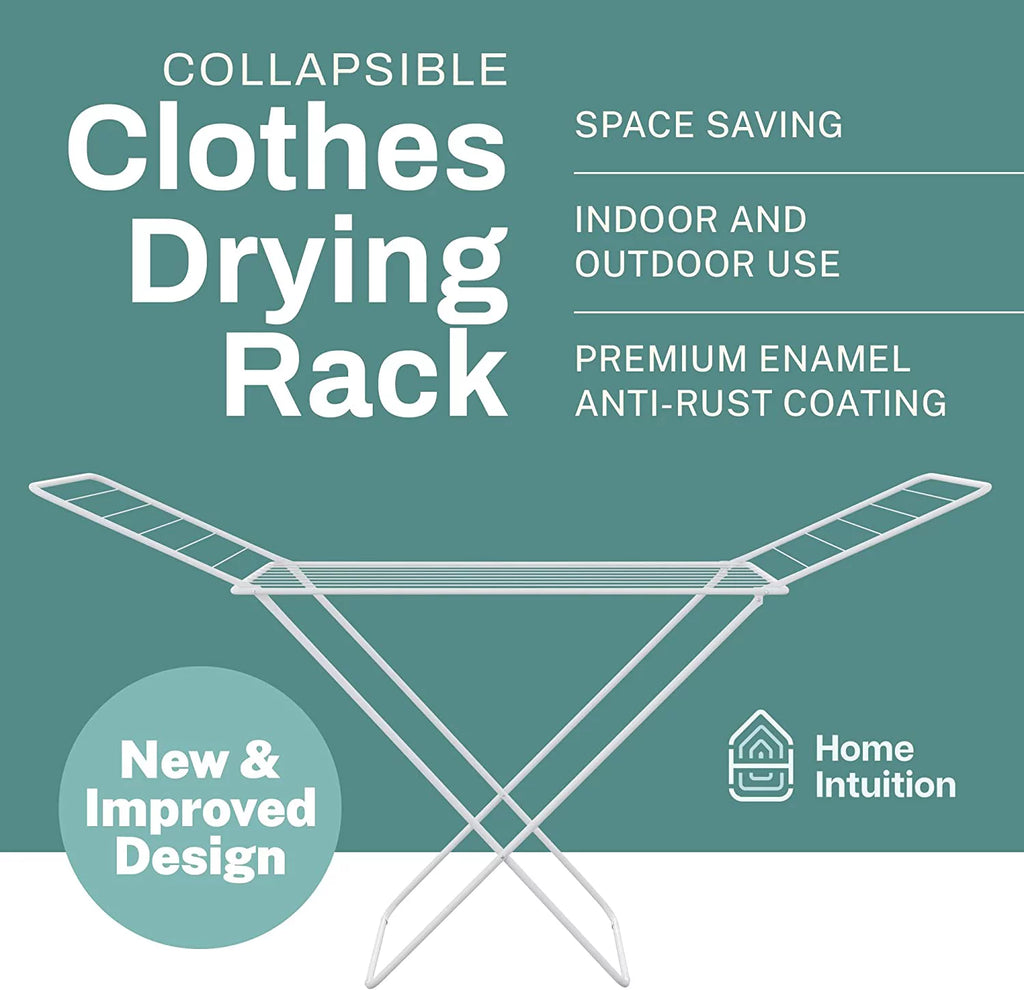Foldable Clothes Drying Rack D6618