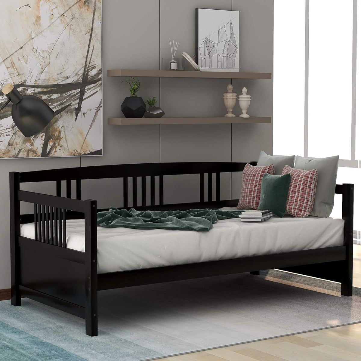 Twin Size Solid Wood Daybed H874