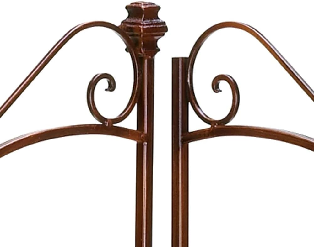 Rustic Corner Baker's Rack, 14" x 14" x 47", Multicolor H635