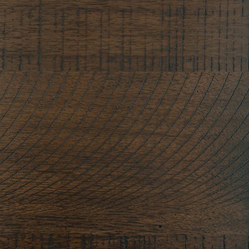 Brown/Antique White Round Dining Table L242