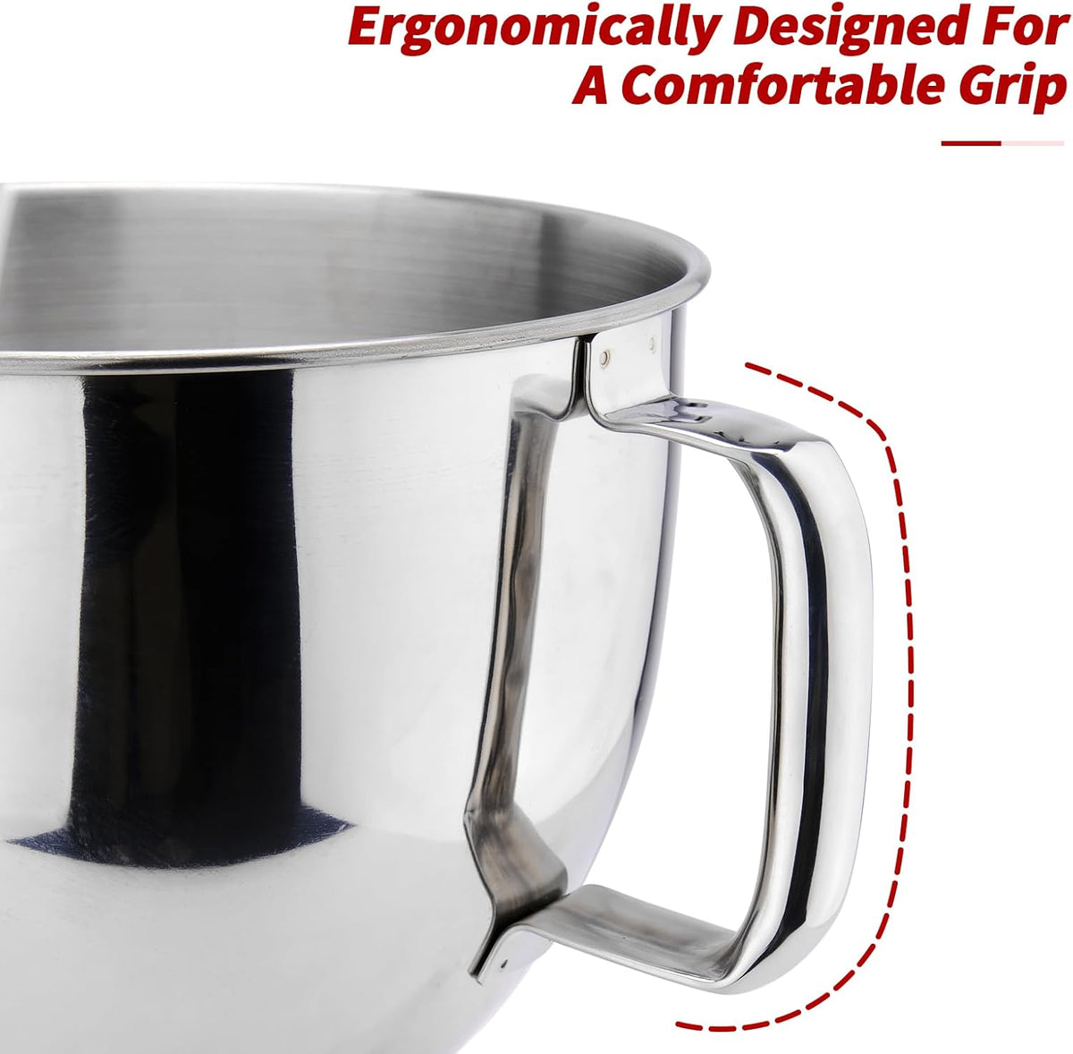 Stainless Steel 5 Quart Mixer Bowl U4845