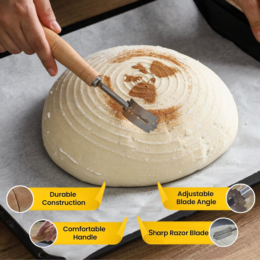 Round 9 inch Sourdough Proofing Basket P48599