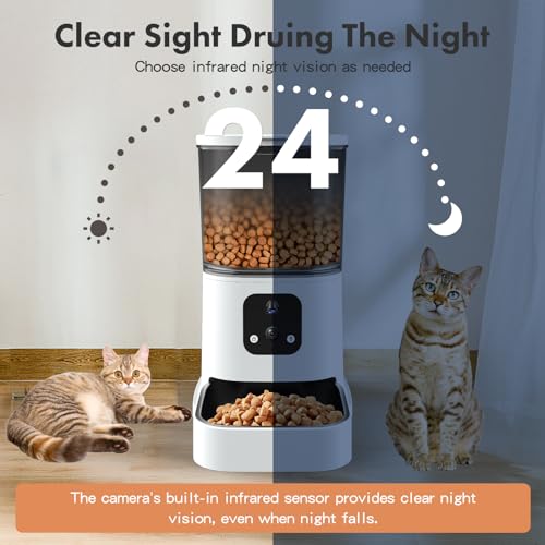 3L Automatic Cat Food Feeder with Camera U4469