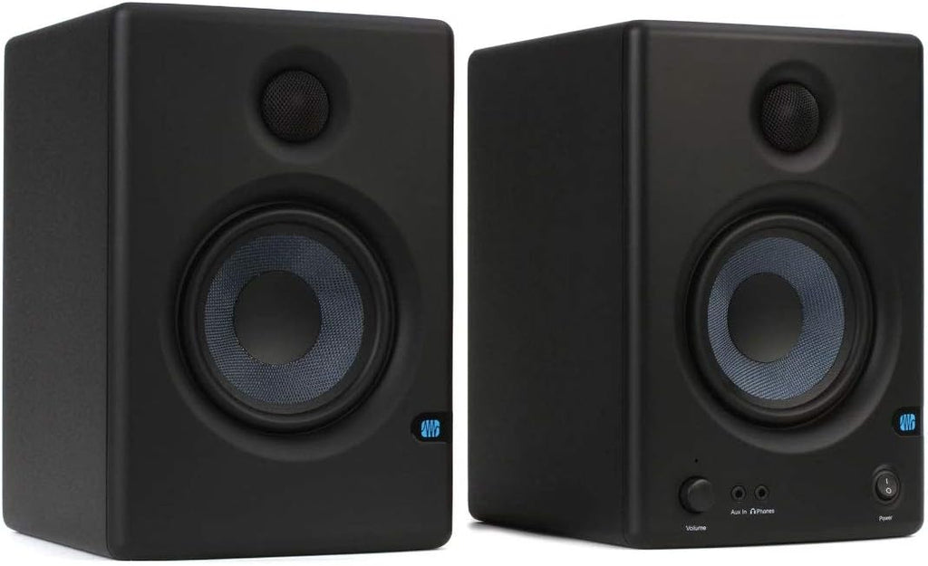 2x2 USB Audio Interface Full Studio Bundle with Studio Monitors and Instrument Cables Y917031