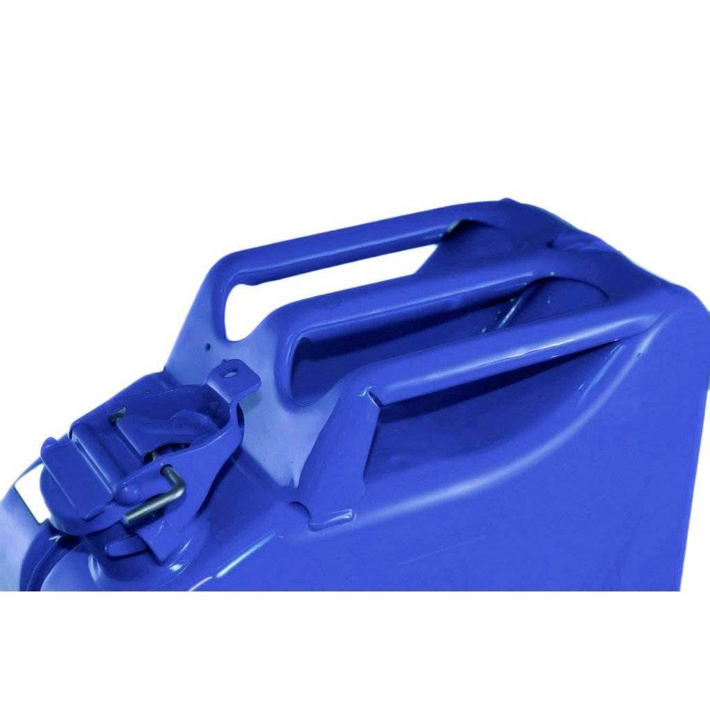 2 Pack 5.3 Gal 20L Blue Fuel Jerry Cans with Spout I624952