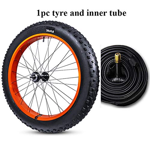Extra-Wide 264.8 Fat Bicycle Tire Rubber Outer Tire Inner Tube N74668
