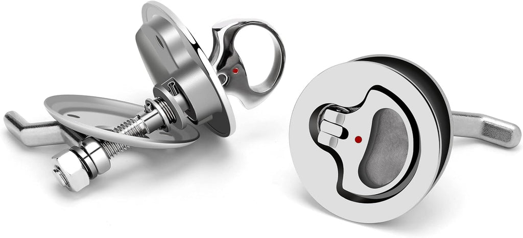 316 Stainless Steel Boat Cam Latch with Back Plate Pack of 2 T881981