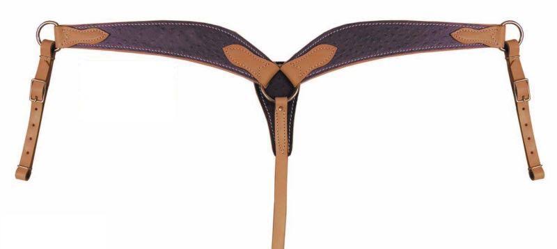 Ostrich Breast Collar O8002