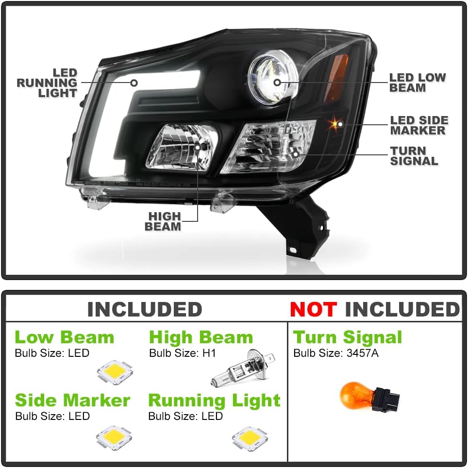 Projector Headlights Q6786