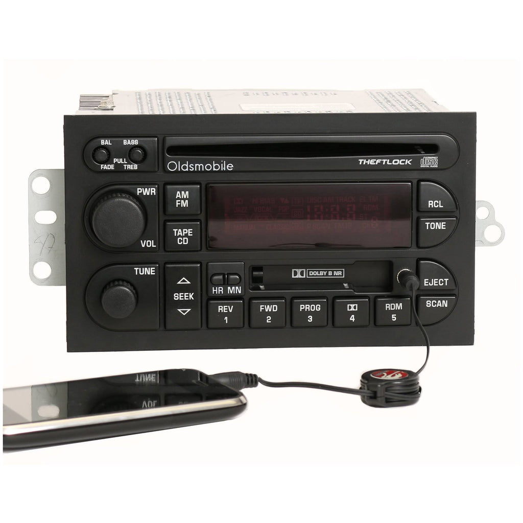 Radio AM FM CD Cassette with AUX Input J8497