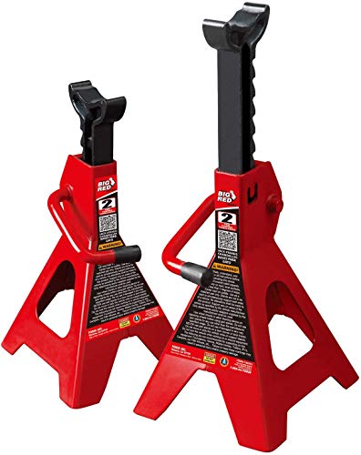 2 Ton Hydraulic Trolley Floor Jack with 2 Jack Stands R7490