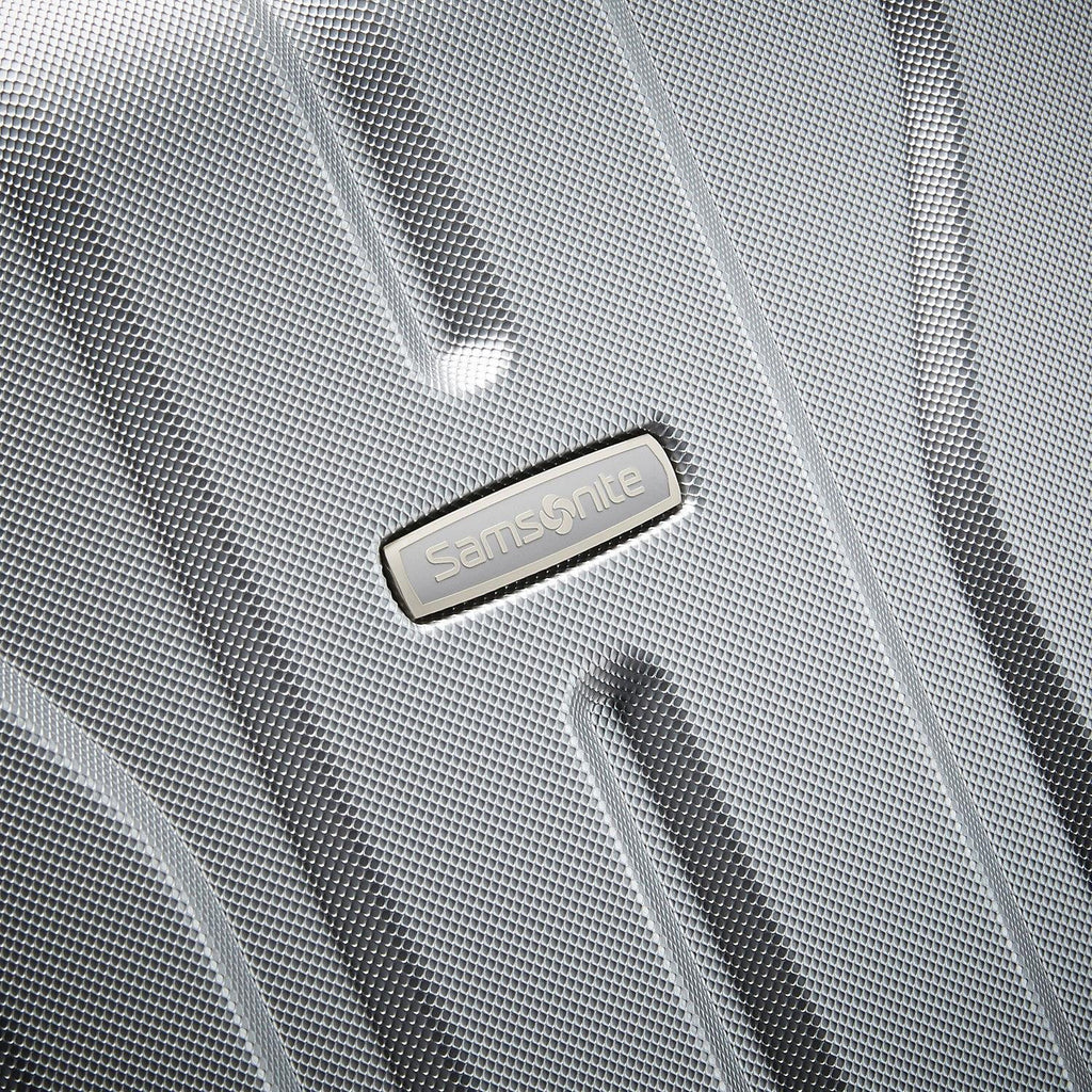 2-Piece Silver Hardside Spinner Luggage Set M3534