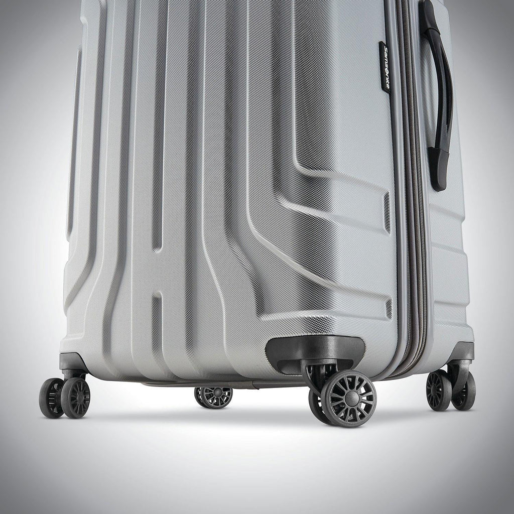 2-Piece Silver Hardside Spinner Luggage Set M3534