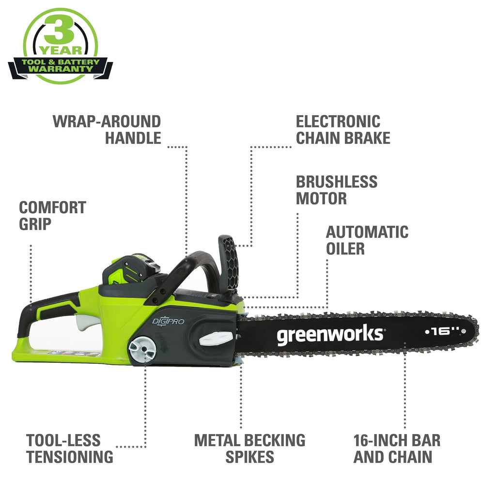 40V 16 Inch Cordless Chainsaw K75719