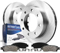Front Disc Rotors and Brake Pads 4pc Set S28253