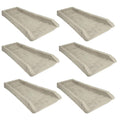 Light Taupe Downspout Splash Block (6 Pack) F274020