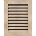 28-in W x 22-in H Vertical Gable Vent Unfinished Smooth Pine L243576