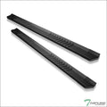 Matte Black Aluminum Side Step Rail Running Boards Q57684