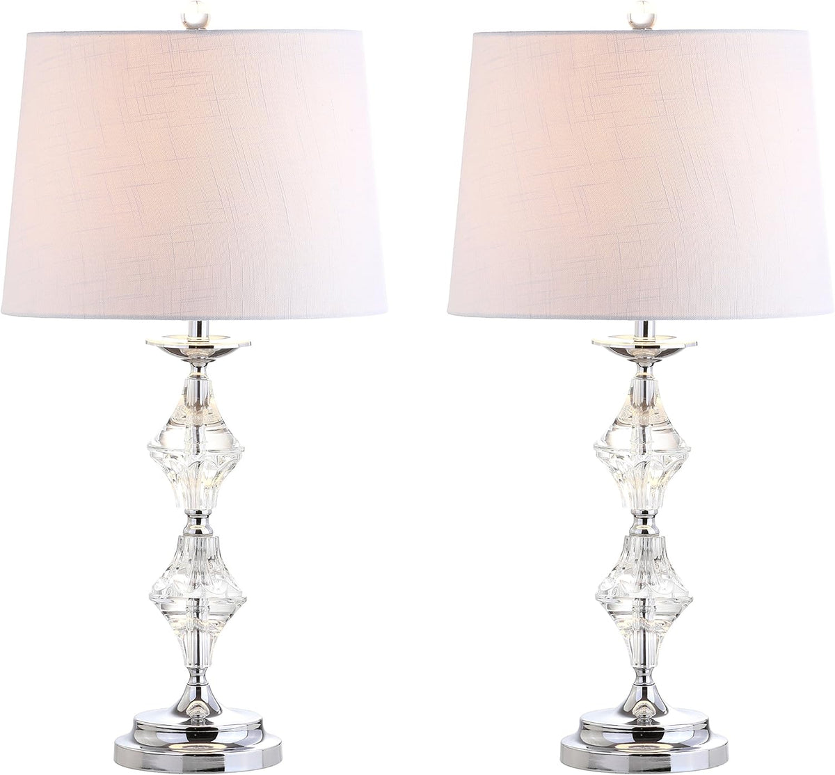 Crystal LED Table Lamp Set of 2 J874