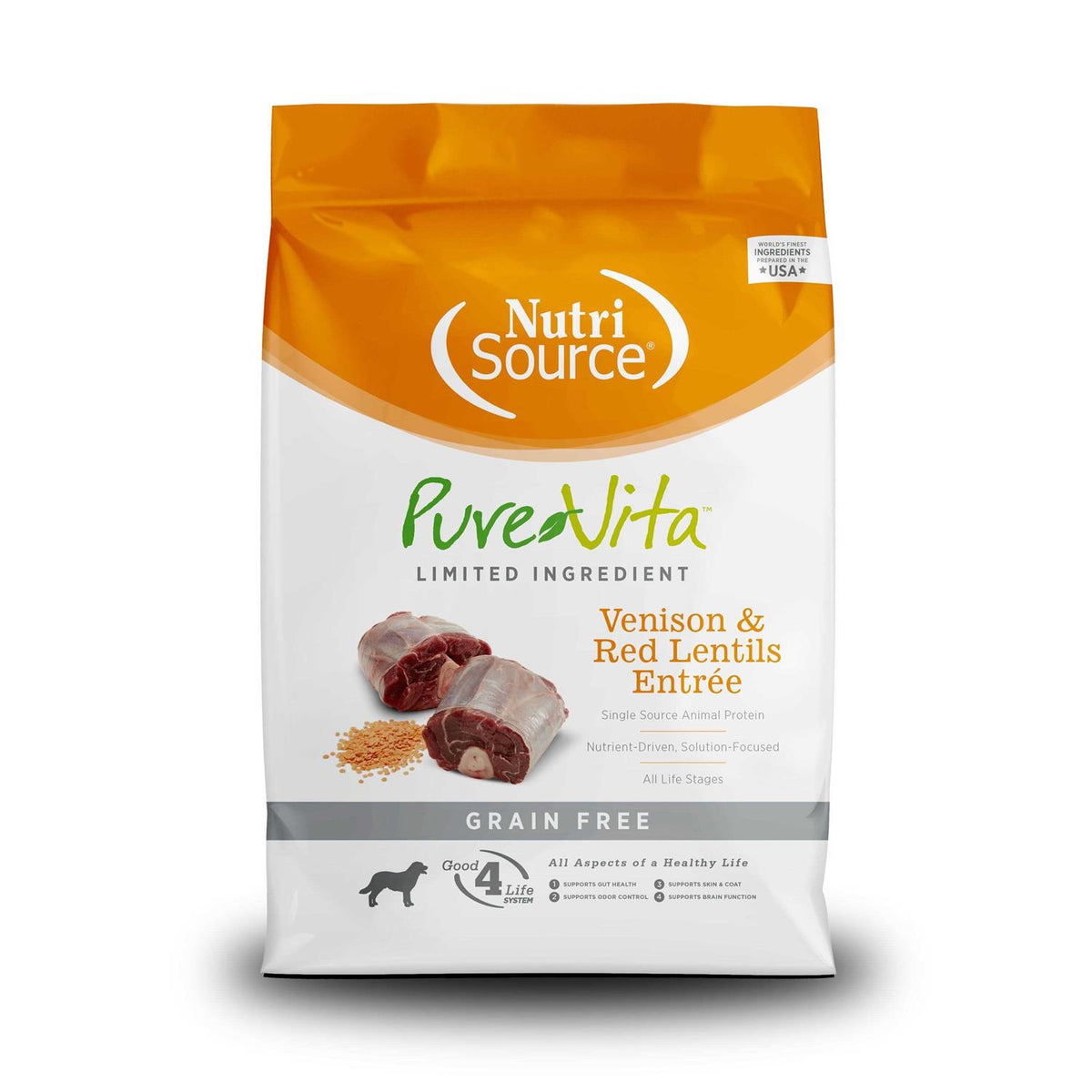 Grain Free Venison Red Lentils Dog Food D626