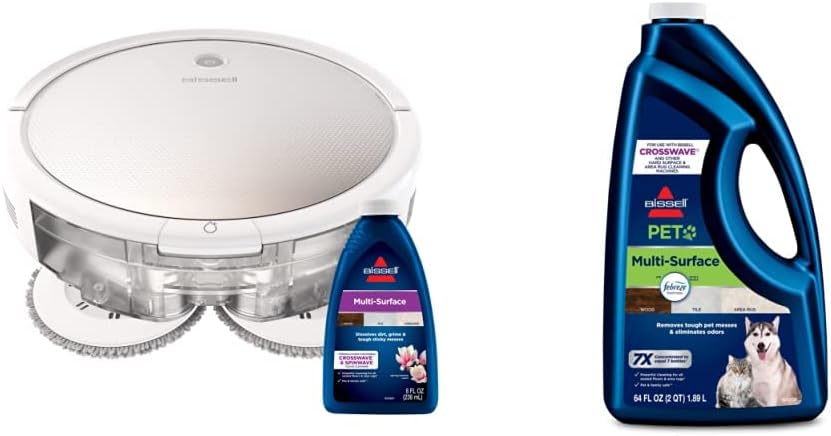 2-in-1 Wet Mop and Dry Robot Vacuum with Structured Navigation N852