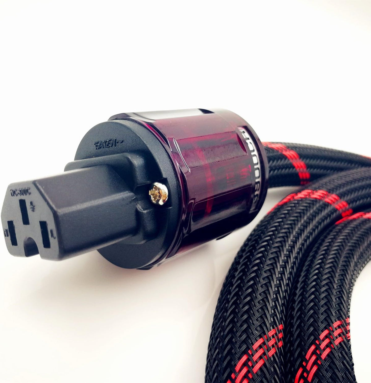 10 AWG HiFi Audio AC Power Cable Power Cord US Plug 6.6FT Pack of 2 W8631