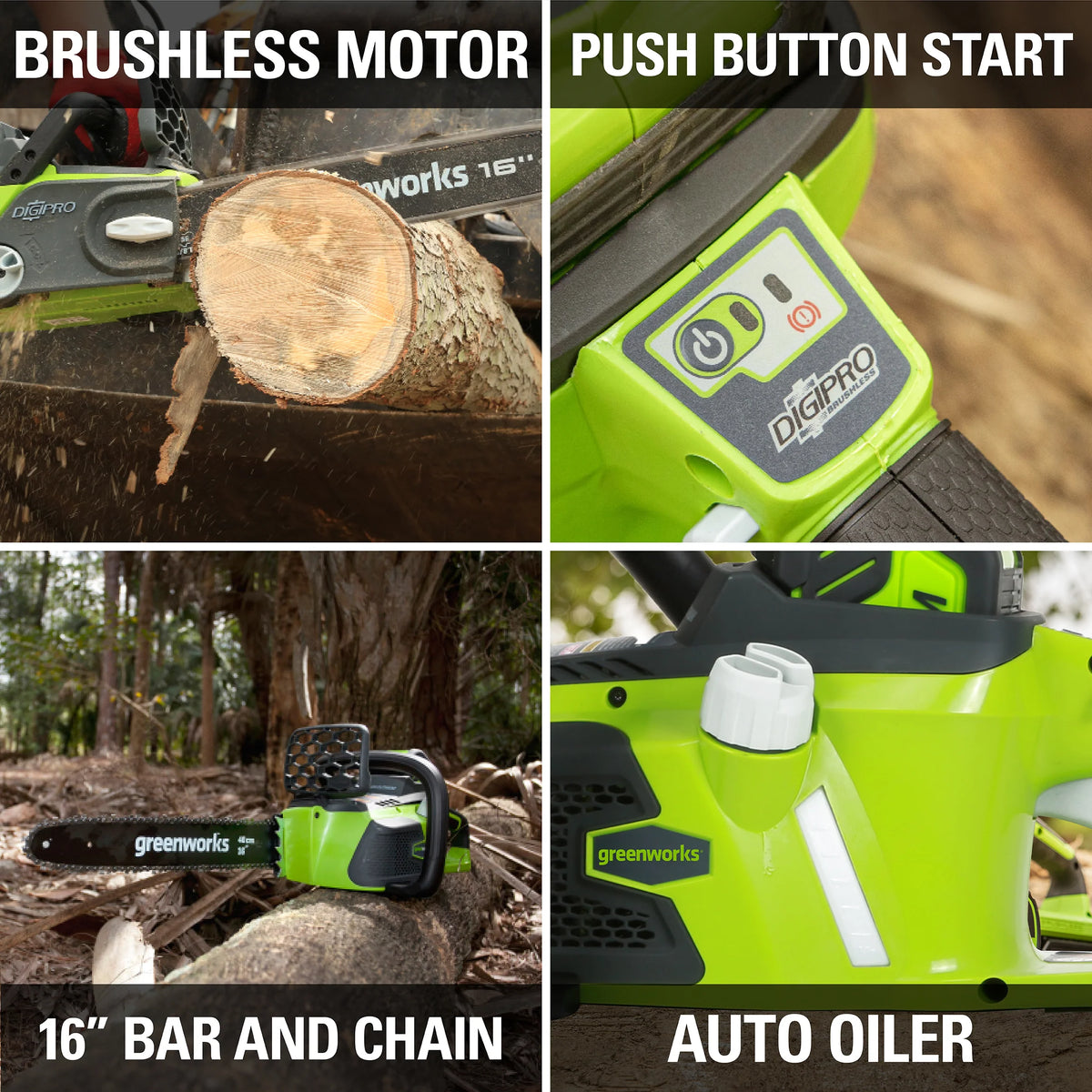 40V 16 Inch Cordless Chainsaw K75719