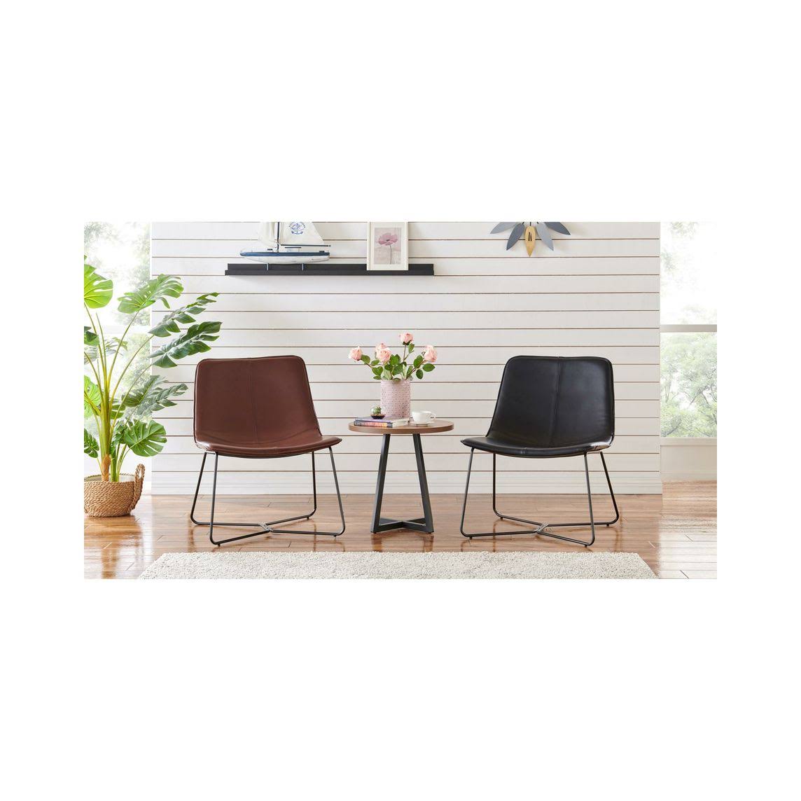 PU Leather Accent Chair G717