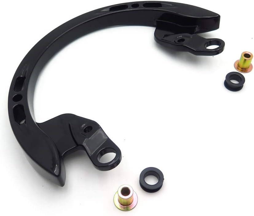 Black Rear Passenger Grab Bar Handle Rail Pack of 2 Y475