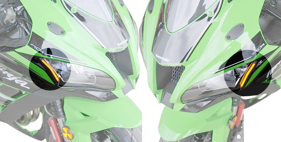 Front LED Turn Signals for Kawasaki ZX10R Y292460